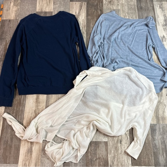 Women’s Large, Long Sleeve Tops Plus White Cardigan - Picture 5 of 5